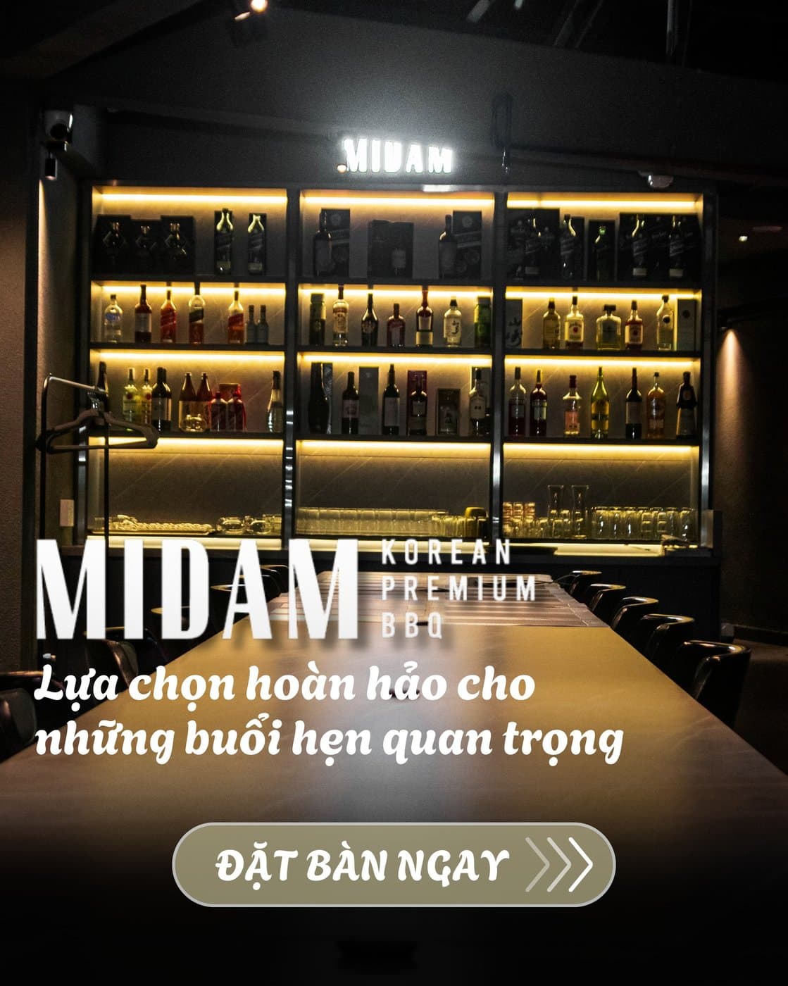 Không gian riêng tư tại Midam